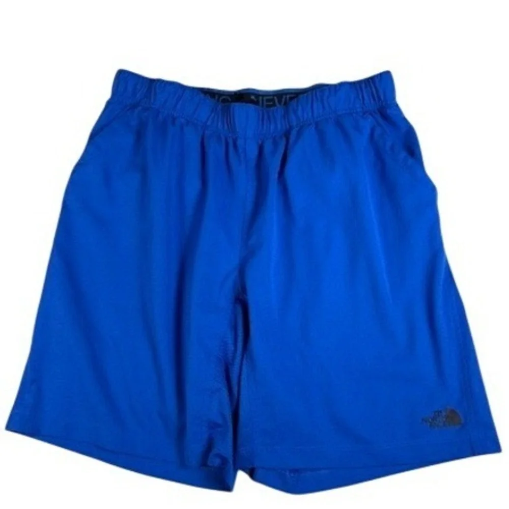 The North Face Shorts Mens Large Blue FlashDry Athletic‎ Training Hiking Active